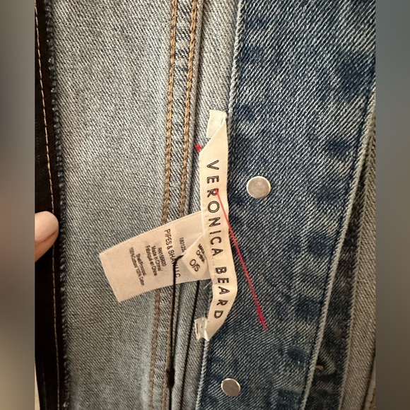 NWT Veronica Beard Slate Dickey - Denim Blue One Size - Picture 4 of 5
